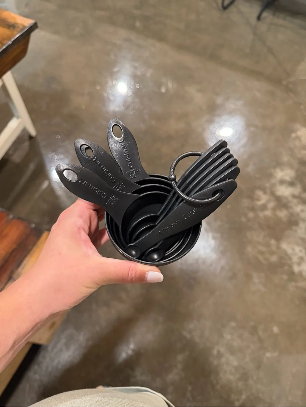 Cuisinart Black Nesting Measuring Cups and Spoons Set